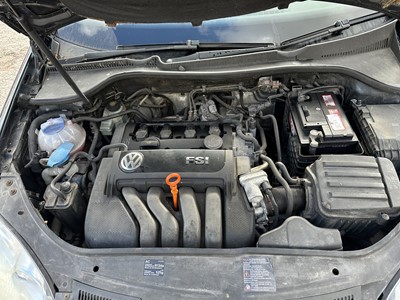 Lot 1 - 2004 Volkswagen VW Golf 2.0 GT FSI 5 door hatchback, reg. no. GV54 OPR, finished in blue with a cloth interior. The car has covered approximately 119,000 miles from new. MOT expired 18th October...