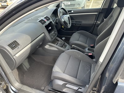 Lot 1 - 2004 Volkswagen VW Golf 2.0 GT FSI 5 door hatchback, reg. no. GV54 OPR, finished in blue with a cloth interior. The car has covered approximately 119,000 miles from new. MOT expired 18th October...