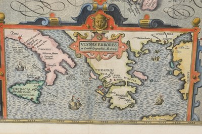 Lot 948 - Abraham Ortelius engraved map - ‘Erythraei Sive Rubri Maris Periplus’, 1597