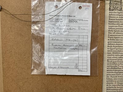 Lot 947 - Ortelius - 16th century hand coloured map of Russia