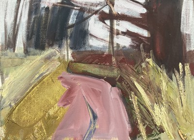 Lot 1103 - Christopher Northall (b.1960) oil on canvas - Waldingfield View No. 2, framed Exhibited: Gainsborough's House 1999. Provenance: The collection of the late Lord Phillips of Sudbury...