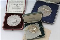 Lot 11 - G.B. Silverer Medalslions - J. Pinches...