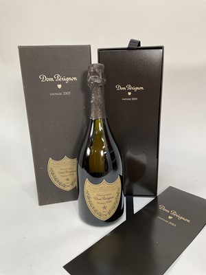Lot 6 - One bottle, Dom Perignon champagne vintage 2003, in original box