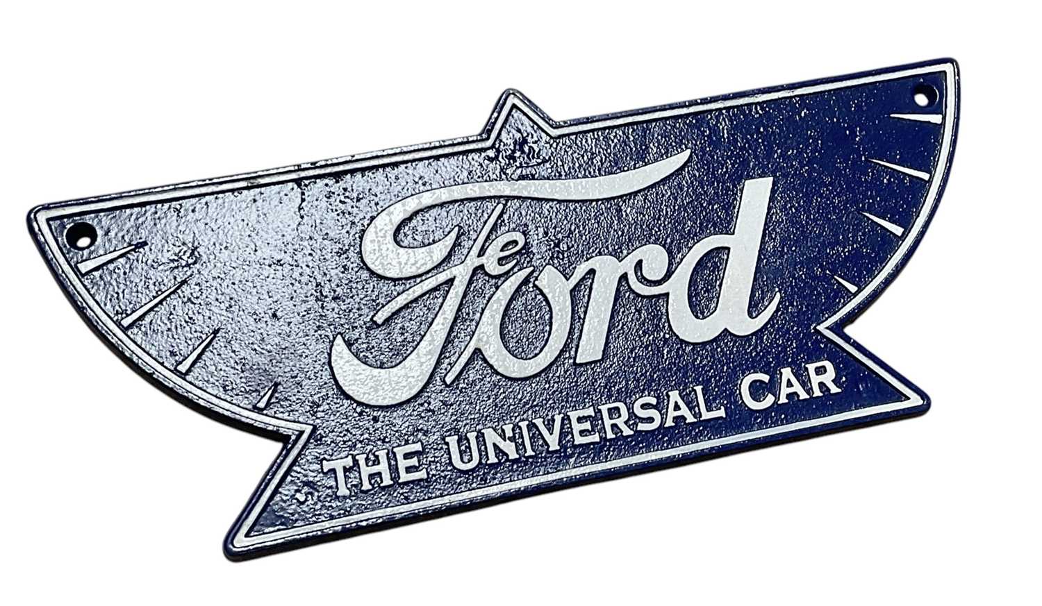 Lot 7 - Modern metal Ford 'The Universal Car' sign, 38cm in length.