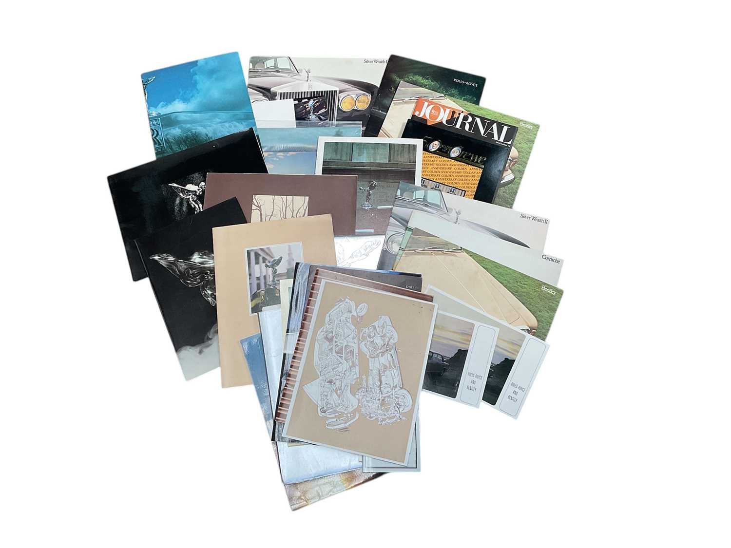 Lot 45 - Collection of Rolls-Royce and Bentley brochures 1970's-1990's (22 plus)