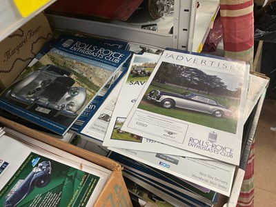 Lot 49 - Extensive collection of Rolls-Royce Enthusiasts' Club magazines, The Bulletin, Pinnacle and various others (qty).