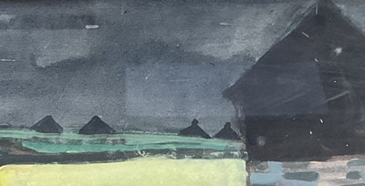 Lot 1083 - Thomas William Ward (1918-2000) mixed media - 'Flatners on the Fleet', signed, 34cm x 44cm, in glazed frame
