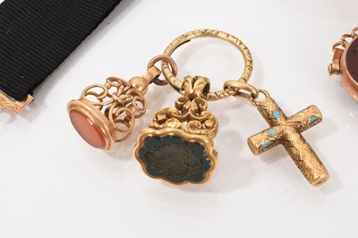 Lot 452 - Group of 19th century seals/fobs