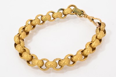 Lot 453 - Regency gilt metal chain and two Regency gilt metal magnifying glasses
