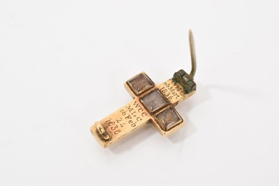 Lot 451 - Group of Georgian and later mourning jewellery