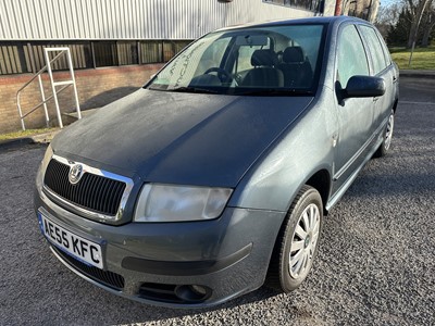 Lot 80 - 2005 Skoda Fabia 1.4 Ambiente 16v 100, 5 door hatchback, reg. no. AE55 KFC