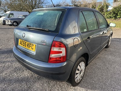 Lot 80 - 2005 Skoda Fabia 1.4 Ambiente 16v 100, 5 door hatchback, reg. no. AE55 KFC