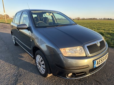 Lot 80 - 2005 Skoda Fabia 1.4 Ambiente 16v 100, 5 door hatchback, reg. no. AE55 KFC
