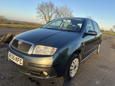 Lot 80 - 2005 Skoda Fabia 1.4 Ambiente 16v 100, 5 door hatchback, reg. no. AE55 KFC