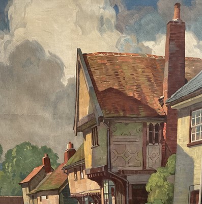 Lot 1071 - Leonard Russell Squirrell (1893-1979) British Railway poster, Coddenham, Suffolk, 98cm x 60cm, in glazed frame