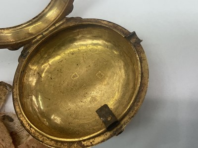 Lot 708 - George III gold pair cased pocket watch (London 1820)