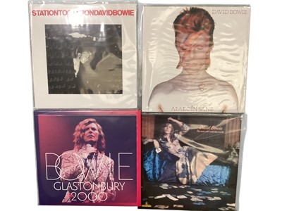 Lot 2205 - David Bowie LP Records including Bowie PinUps, Aladdin Sane, Hunky Dory, The Man who fell to Earth, Low, two picture discs and others (20)