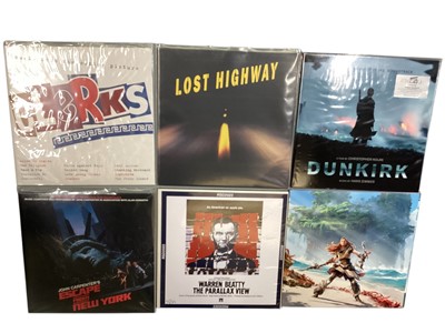 Lot 2207 - Selection of LP Record Movie Sound Tracks including Kill Bill, Full Metal Jacket, Trainspotting, Inglourious Basterds, Peaky Blinders, Game of Thrones and others (32)