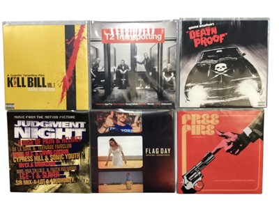 Lot 2207 - Selection of LP Record Movie Sound Tracks including Kill Bill, Full Metal Jacket, Trainspotting, Inglourious Basterds, Peaky Blinders, Game of Thrones and others (32)