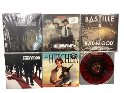 Lot 2207 - Selection of LP Record Movie Sound Tracks including Kill Bill, Full Metal Jacket, Trainspotting, Inglourious Basterds, Peaky Blinders, Game of Thrones and others (32)