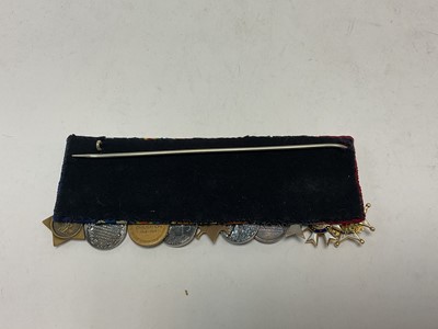 Lot 47 - Fine Victorian and later miniature medal group, awarded to Brigadier General J. F. Erskine, C.B., C.M.G., M.V.O. comprising Companion of the Bath (in gold and enamel)...
