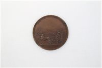 Lot 55 - G.B. AE Medalslion commemorating Princess...