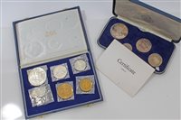 Lot 10 - World - G.B. Silverer Medalslions - J. Pinches...