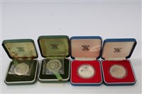 Lot 160 - G.B. Royal Mint mixed Silverer Proof Crowns -...