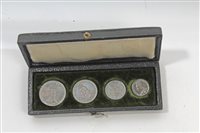 Lot 92 - G.B. Victoria J.H. Four Coins Maundy Set 1892,...