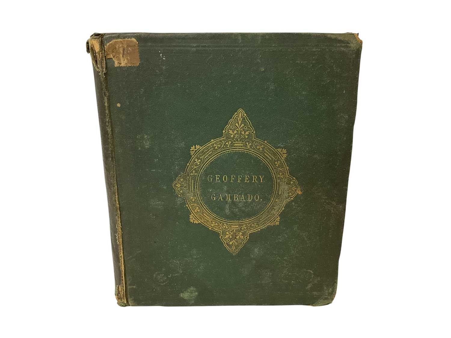 Lot 1020 - Geoffrey Gambado Richard Cobbold) - A Simple Remedy for Hypochondriacism