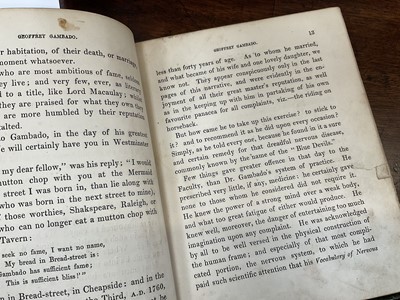 Lot 1020 - Geoffrey Gambado Richard Cobbold) - A Simple Remedy for Hypochondriacism