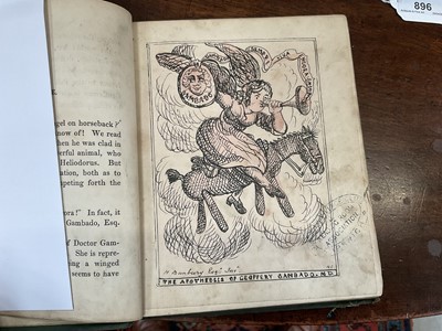 Lot 1020 - Geoffrey Gambado Richard Cobbold) - A Simple Remedy for Hypochondriacism