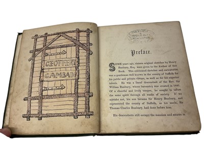 Lot 1020 - Geoffrey Gambado Richard Cobbold) - A Simple Remedy for Hypochondriacism