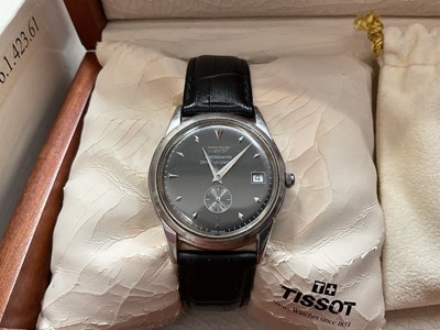 Lot 81 - 1990s Tissot Entrepreneur One chronometer wristwatch, model no. 0206/3333