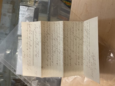 Lot 82 - Of Australian interest, a fascinating group of correspondence between Major General Lachlan Macquarie C.B. The fifth Governor of New South Wales ( from 1810-1821) and various Officers of the 46t...