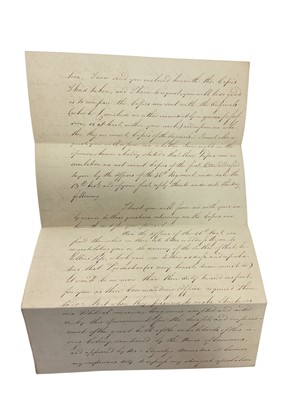 Lot 82 - Of Australian interest, a fascinating group of correspondence between Major General Lachlan Macquarie C.B. The fifth Governor of New South Wales ( from 1810-1821) and various Officers of the 46t...