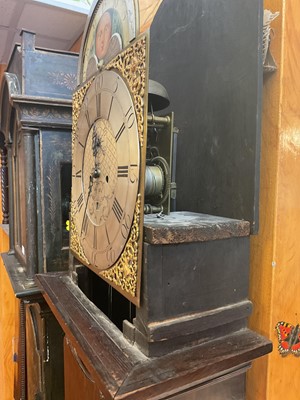 Lot 721 - Nathaniel Brown, Manchester: George III oak cased longcase