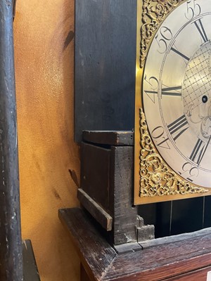 Lot 721 - Nathaniel Brown, Manchester: George III oak cased longcase