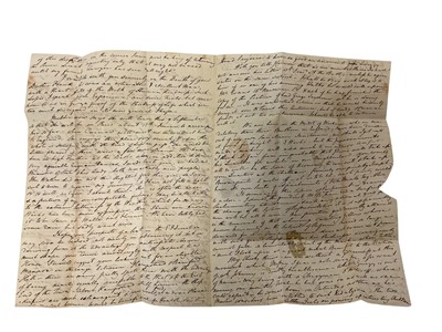 Lot 86 - His Grace The Duke of Wellington, signed handwritten letter to Colonel Wynyard, dated June 30th 1837, and other correspondence .