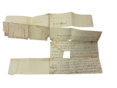Lot 86 - His Grace The Duke of Wellington, signed handwritten letter to Colonel Wynyard, dated June 30th 1837, and other correspondence .