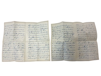 Lot 86 - His Grace The Duke of Wellington, signed handwritten letter to Colonel Wynyard, dated June 30th 1837, and other correspondence .