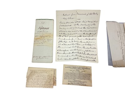 Lot 93 - The Wynyard family Pedigree and Armorial bearings, mostly 18th century and later.