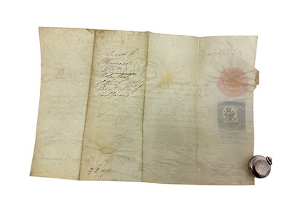 Lot 95 - General E. G. Wynyard, Grenadier Guards, silver Sovereign case with E.G.W. monogram, two watch cock brooches and cabinet photograph of the illustrious Officer, inscibed on reverse.
