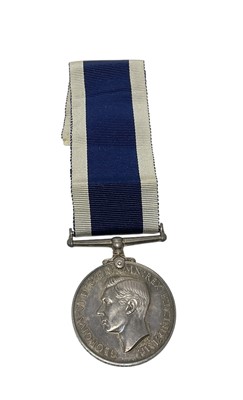 Lot 68 - George VI Royal Naval Long Service and Good Conduct medal named to J. 107078 A. J. Marsh. C. P. O. Tel. H.M.S. Pembroke.