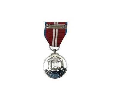Lot 69 - Elizabeth II 2012 Diamond Jubilee medal (unnamed as issued) in box of issue.