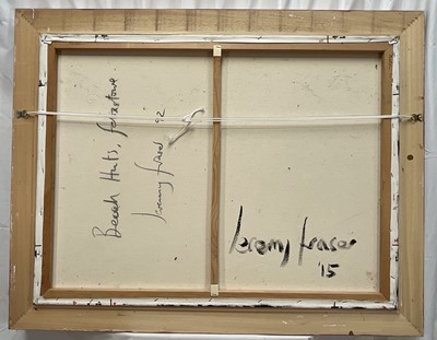 Lot 1227 - Jeremy Fraser (b.1941) acrylic on canvas - Metamorphosis, framed