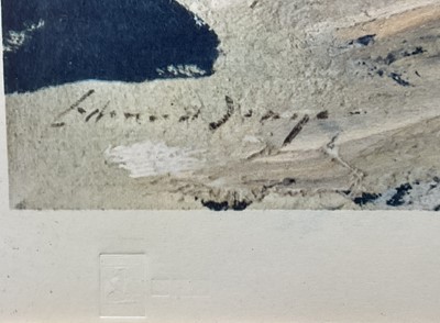 Lot 1212 - Edward Seago (1910-1974) signed lithograph - The Port of Pinza, published by Frost & Reed 1960, blindtamp lower left, 49cm x 66cm, in glazed frame