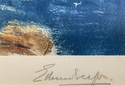 Lot 1212 - Edward Seago (1910-1974) signed lithograph - The Port of Pinza, published by Frost & Reed 1960, blindtamp lower left, 49cm x 66cm, in glazed frame