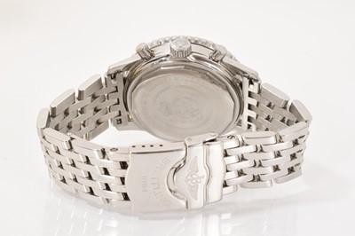 Lot 703 - Breitling watch made for Spanish airforce acrobatics team, limited to 1000, with travelling case and associated box and papers