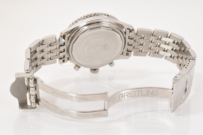 Lot 703 - Breitling watch made for Spanish airforce acrobatics team, limited to 1000, with travelling case and associated box and papers